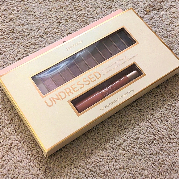 Color Story Makeup New In Box Color Story Undressed Eye Lip Color Collection Poshmark